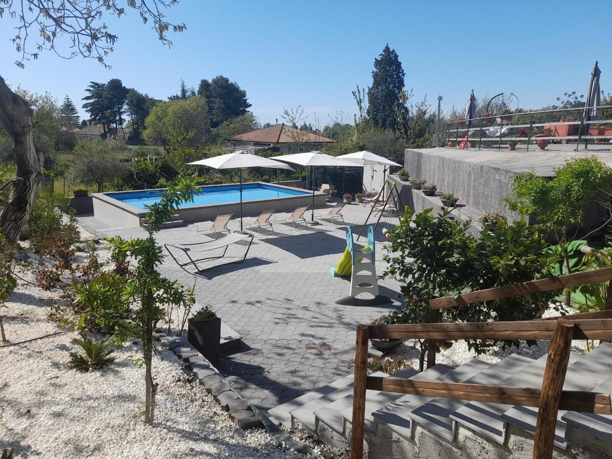 Sikelia Etna House Villa Zafferana Etnea Eksteriør billede